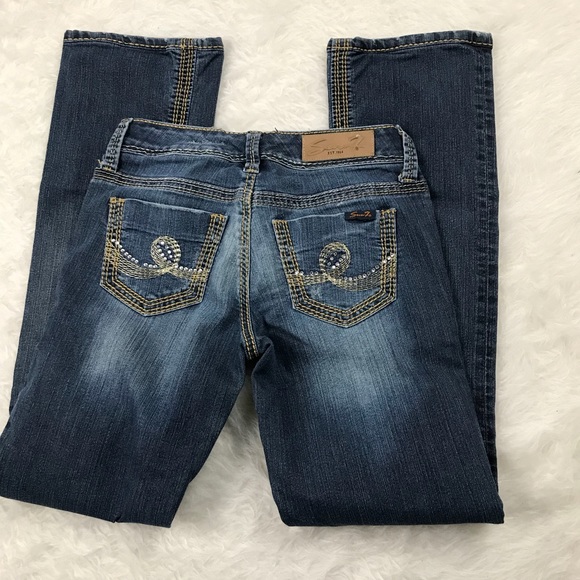 Seven7 Jeans Baby Boot Sz 26 - Picture 4 of 8